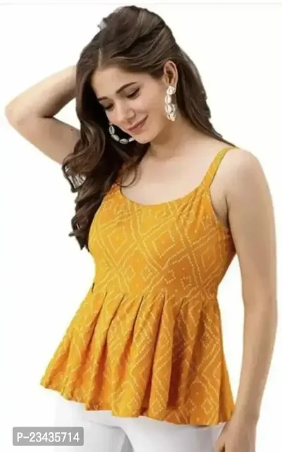 Elegant  Cotton  Top For Women