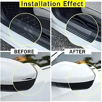 QBUC Car Door Entry Guards Scratch Cover Protector Paint Threshold Guard,Door sill Protector,Front Rear Door Entry Sill Guard Scuff Plate for Most Cars,2in9ft(5cm3m) Transparent-thumb1