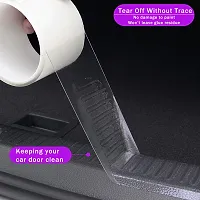 QBUC Car Door Entry Guards Scratch Cover Protector Paint Threshold Guard,Door sill Protector,Front Rear Door Entry Sill Guard Scuff Plate for Most Cars,2in9ft(5cm3m) Transparent-thumb3