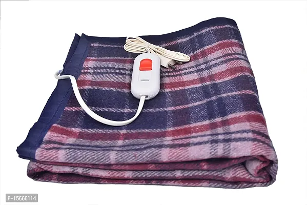 Summer Feel Single Bed Electric Under Blanket Multicolour 30X60 Inches 2 Years Warranty-thumb0