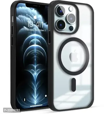 Stylish Silicon I Phone 13 Pro Max Back Cover-thumb0