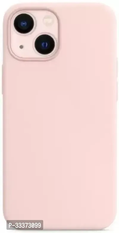 Stylish Silicon I Phone 13 Back Cover-thumb0