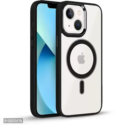 Stylish Silicon I Phone 13 Back Cover-thumb0