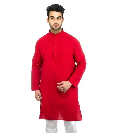 Men Khadi Khadi Kurta