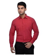 Men's Khadi Multi Formal Regular Fit Shirt Pack of 2-thumb1