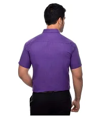 Men's Khadi Multi Formal Regular Fit Shirt Pack of 2-thumb3