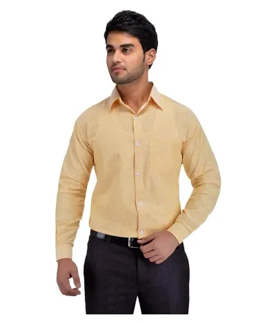 Men's Khadi Formal Regular Fit Shirt