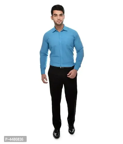 Men's Purple Khadi Full Solid Regular Fit Formal Shirts - Single-thumb4