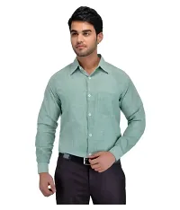 Reliable Multicoloured Cotton Solid Casual Shirt For Men Pack Of 2-thumb1