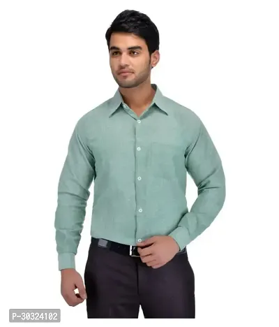 Elegant Multicoloured Cotton  Long Sleeves Casual Shirt For Men Pack Of 2-thumb2