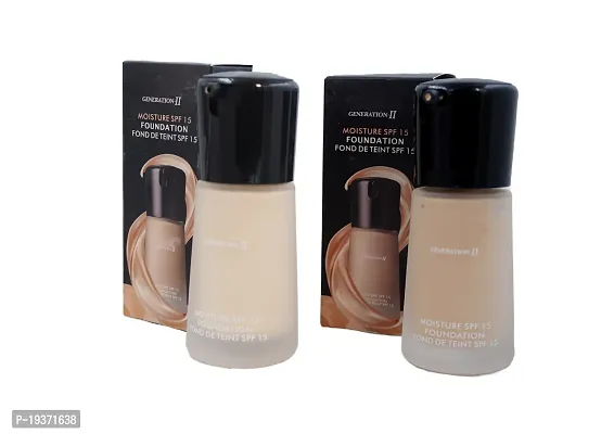 Fancy Premium Quality Spf 15 Foundation (Pack Of 2)