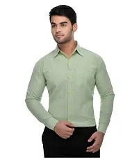 Reliable Multicoloured Cotton Solid Casual Shirt For Men Pack Of 2-thumb3