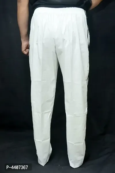 Stylish Khadi Cotton Solid Formal Trouser For Men-thumb3