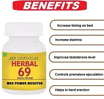 HERBAL 69-Sex Capsule For Men | Medicine for sexual disorders-30 Capsules-thumb1