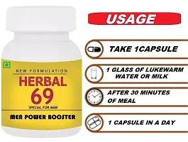 HRBL- 69 Capsule for men - Sex medicine for Hard Erections  timing - 30 capsules-thumb2