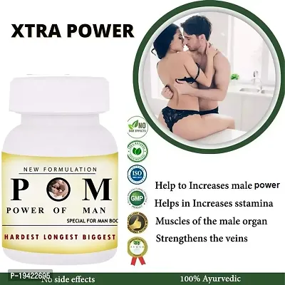 POM Sex Medicine-Help to get Maximum Pleasure | Boosting Performance-30 Capsules-thumb0