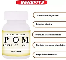 POM Sex Medicine-Help to get Maximum Pleasure | Boosting Performance-30 Capsules-thumb3