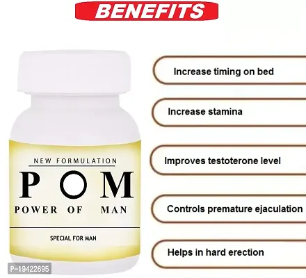 POM Sex Medicine-Help to get Maximum Pleasure | Boosting Performance-30 Capsules-thumb4
