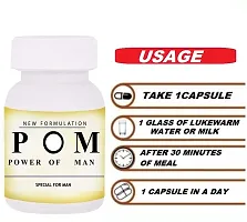 POM-Long Time Sex High Quality Sex Medicine for Men 100% Natural-30 Capsules-thumb4