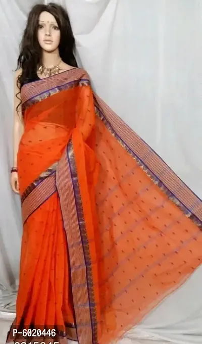 Beautiful Cotton Saree without Blouse piece