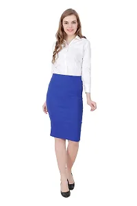 TANNURA FASHION Fabrics Women Cotton Lycra Skirt-thumb1