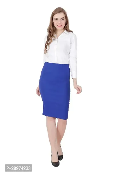 TANNURA FASHION Fabrics Women Cotton Lycra Skirt-thumb2