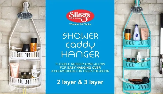 Flex Adhesive Shelf - Shower Storage