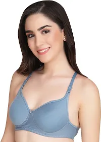 Woman Lighty Padded Medium Coverage Seamless Bra (Pack of 3)-thumb2