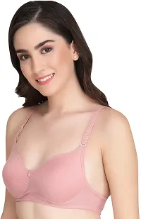 Woman Lighty Padded Medium Coverage Seamless Bra (Pack of 3)-thumb3