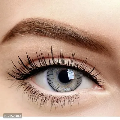 Soft eye Light Grey Color Monthly Disposable Color Contact Lens with lens solution-thumb0