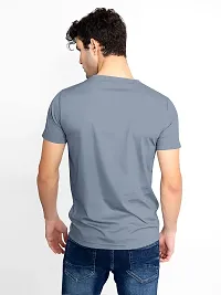 AJ BROTHERS Men's Cotton Roundneck Short Sleeve Casual Printed Stylish Sensational T-Shirt-thumb3
