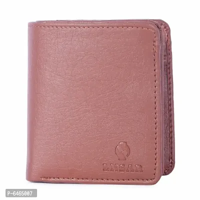 Artificial Genuine Leather Gittak Wallet for Men/Boys with Multiple Card Slots (TAN)