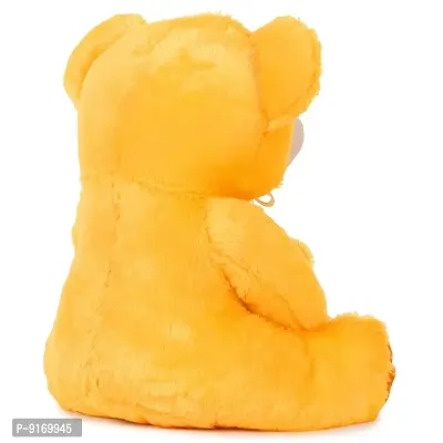 Mother with Baby Teddy Bear Soft/Stuff Toy for lovely kids (Yellow) - 35 cm-thumb3