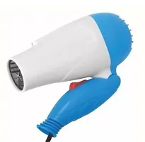 Mini Portable Hair Dryer 1000W Powerful Electric Travel Hair Dryers Small Foldable Blow Dryer Folding Hair(Multicolour)-thumb2