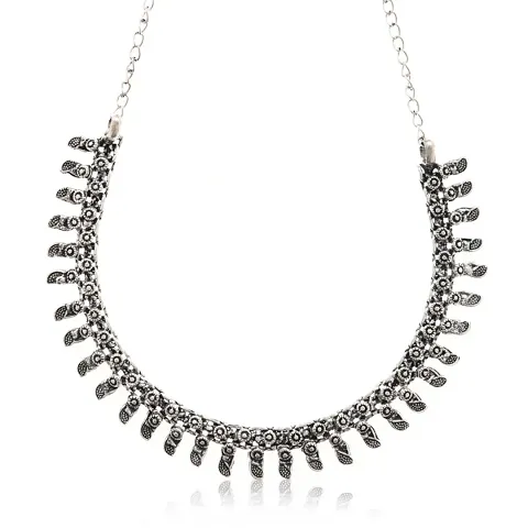 Trending And Fancy Oxidised Necklace
