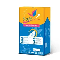 Soft  Secure Newfeel Maxi Soft Sanitary Pad Naturally Soft Ultra (ADL CHIP) XXL Anion Chip Pads (Pack of 1-40 Pads)-thumb1