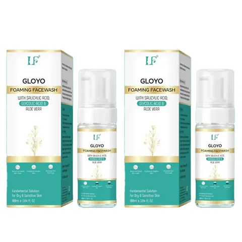 LYSANNA Gloyo Foaming | Fundamental Solution for Dry Sensitive Skin Sensitive Skin Face Wash  (100 ml) - 2 Pack