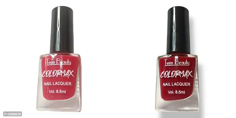 Stylish Multicoloured Nail Polish For Women Pack Of 2