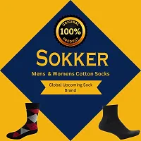 Sokker Women's Ankle Length Toe/Anguta/ Thumb Finger Cotton Socks (Pack of 2) - Beige-thumb1