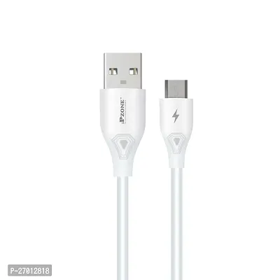 IPZONE PZ-115 USB-to-V-8 Micro Rocket Fast Charging Data CABLE 1M 20W-thumb0