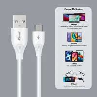 IPZONE PZ-115 USB-to-V-8 Micro Rocket Fast Charging Data CABLE 1M 20W-thumb2