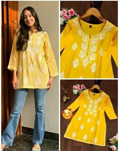 RAYON EMBROIDERED KURTA SET