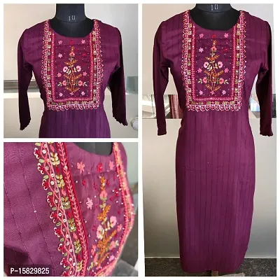 Classic Embroidered Kurtis for Women-thumb0