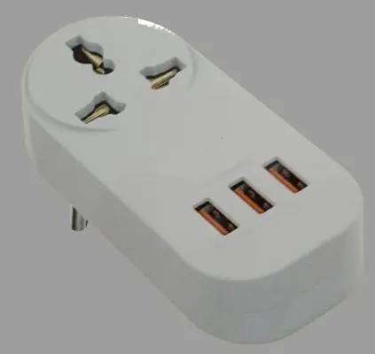 3 Port USB Charger Adapter