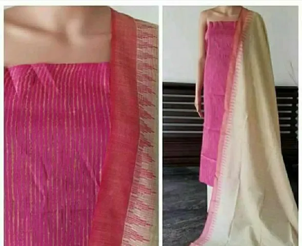 Beautiful Cotton Dress Material with Dupatta