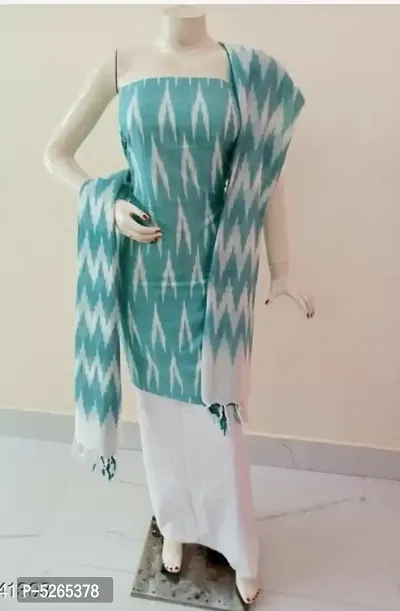 Fancy Cotton Ikat Dress Material at Rs.995/Piece in hyderabad offer by  Pochampally Saree House