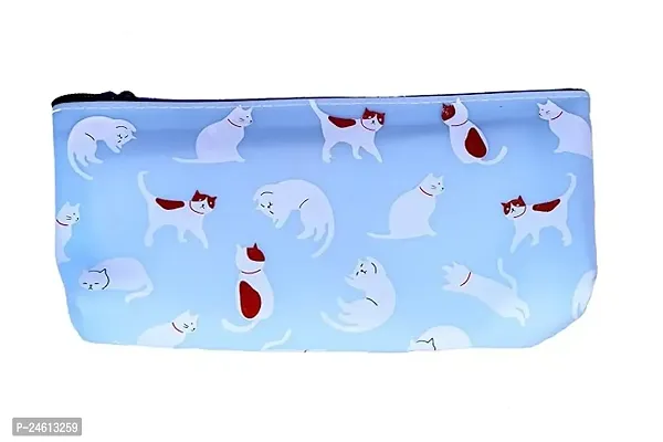 CRAFTY BUG Stylish Pen, Pencil Stationary Zipper Pouch For Boys and Girls