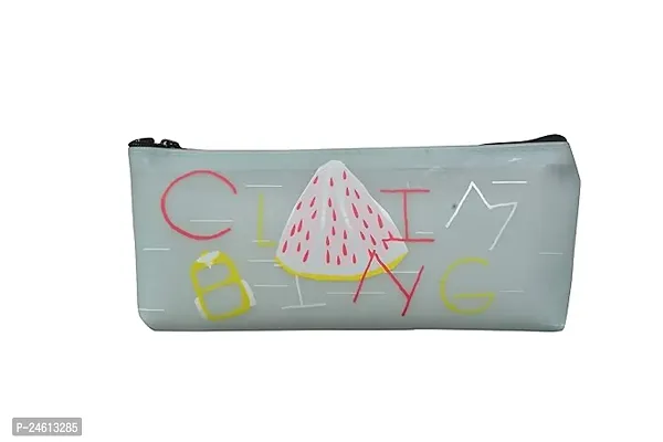 CRAFTY BUG Stylish Pen, Pencil Stationary Zipper Pouch For Boys and Girls