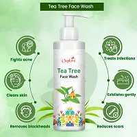 Ooplore Tea Tree For Oily  Acne Prone Skin Reduces Dark Spots Face Wash 200ML (Pack of 1)-thumb3