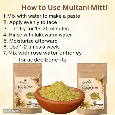 Natural Skin Care Multani Mitti, Pack of 2-thumb5